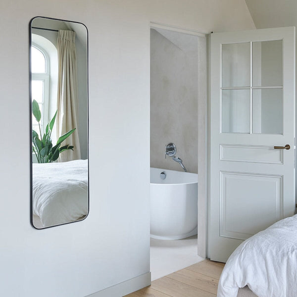 Faso Black Hall Mirror Mirrors Deknudt Mirrors