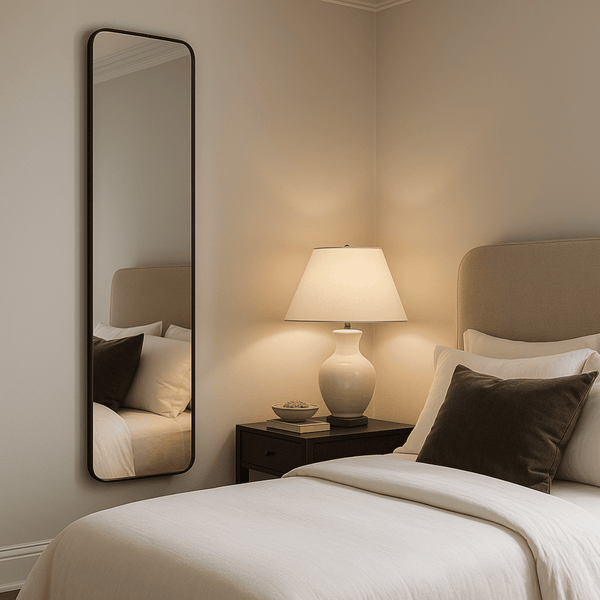 Faso Black Hall Mirror Mirrors Deknudt Mirrors