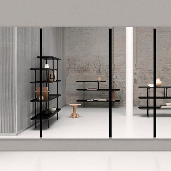 Luna Black Rect. M Mirror Mirror Deknudt Mirrors