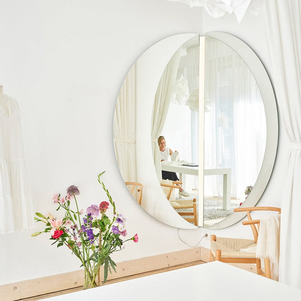 Luna Light Corner M Mirror Mirror Deknudt Mirrors