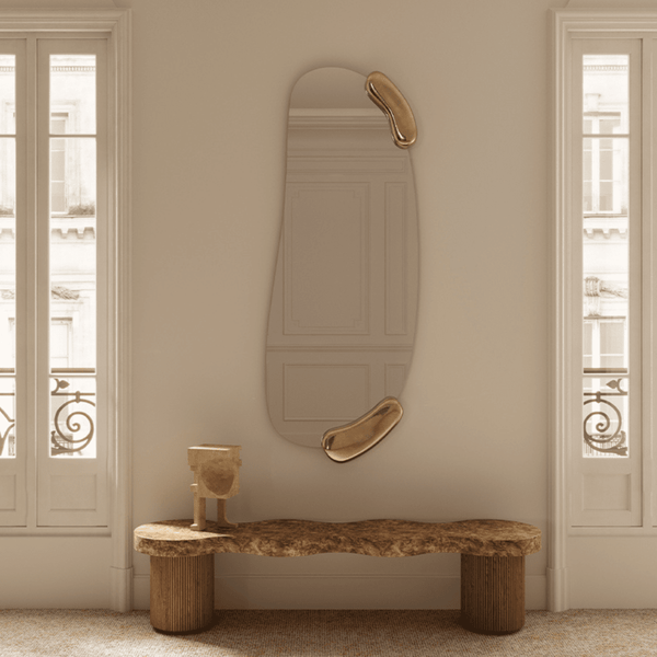 Calco Gold Hall Mirror Mirror Deknudt Mirrors