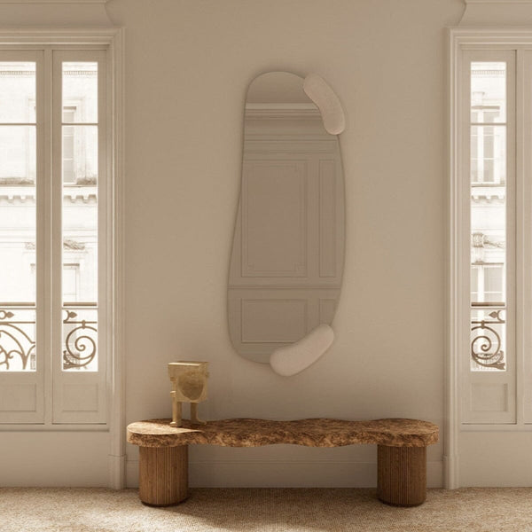 Calco White Hall Mirror Mirror Deknudt Mirrors