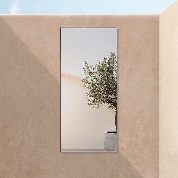 Lucka Outdoor Black XL Mirror Mirror Deknudt Mirrors