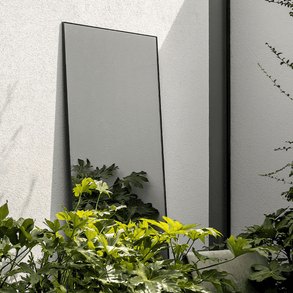 Lucka Outdoor Black XL Mirror Mirror Deknudt Mirrors