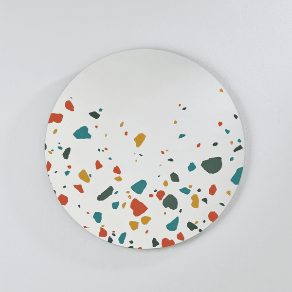 Terrazzo Round Mirror Mirror Deknudt Mirrors 