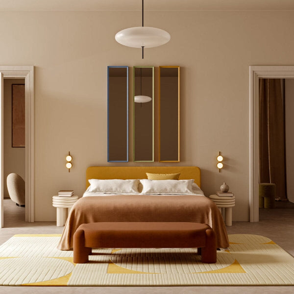 Velvet Green Hall Mirror Mirrors Deknudt Mirrors