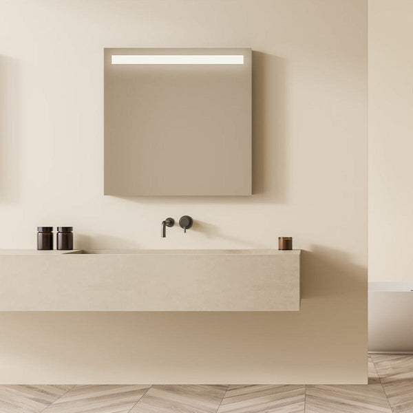 B.Light 1 Plus Bathroom Mirror Mirror Deknudt Mirrors 