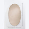 Brio Bronze Large Mirror | 160cm Oval Glow Mirror Deknudt Mirrors 