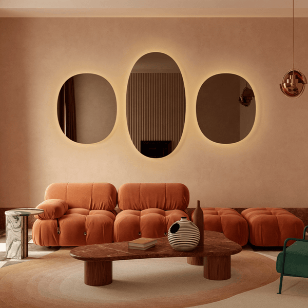 Brio Bronze M Mirror Mirror Deknudt Mirrors 