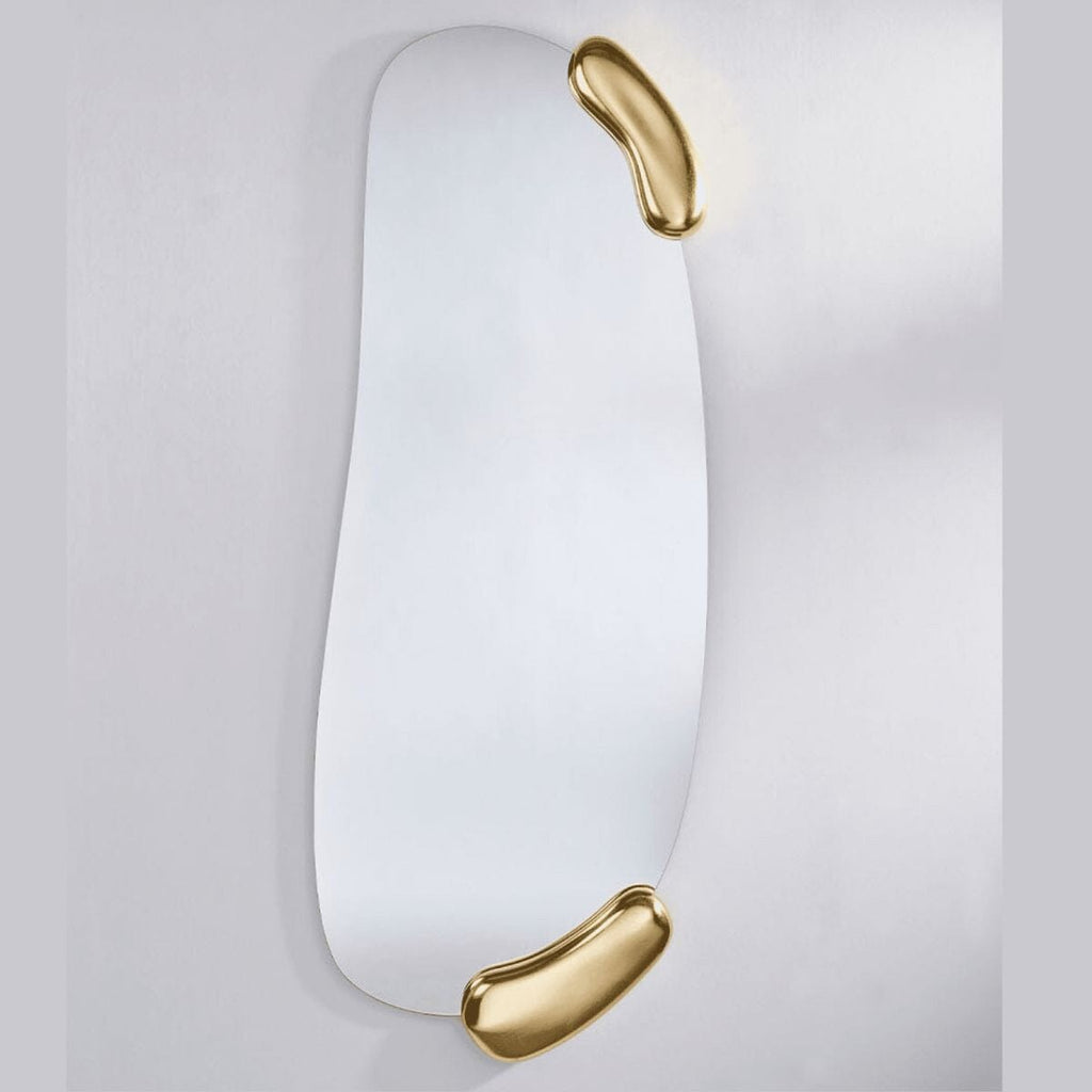 Calco Gold Hall Mirror | 166cm Organic Shape | Best Seller Mirror Deknudt Mirrors 