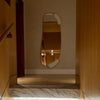 Calco White Hall Mirror | 166cm Organic Shape Mirror Deknudt Mirrors 