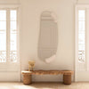 Calco White Hall Mirror | 166cm Organic Shape Mirror Deknudt Mirrors 