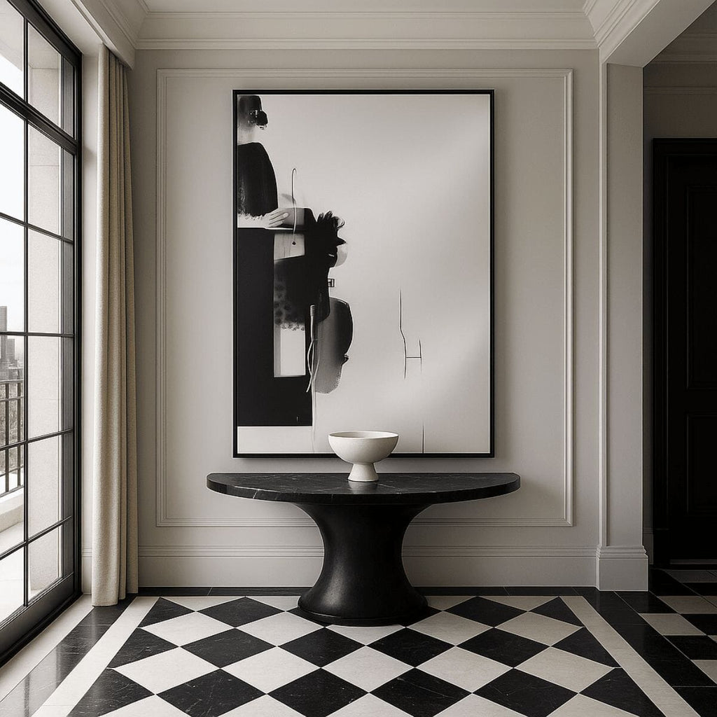 Connect II Mirror | 150cm Abstract Translucent Design | Unique Artistic Mirror | Belgian Made Mirror Deknudt Mirrors 