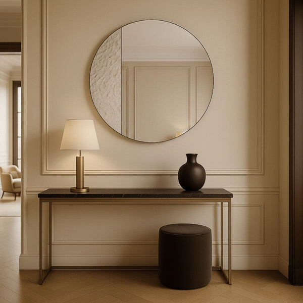 Cord Deco Mirror | Art Deco Glass | Made In Belgium Mirror Deknudt Mirrors 