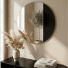 Cord M Mirror 3 Piece Bundle | 58cm Circular Mirrored Wall Art Mirror Deknudt Mirrors 