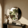 Cord M Mirror| 58cm Circular Wall Art Mirror Deknudt Mirrors 