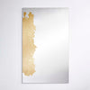 Elysium Home Ornato Rectangle Mirror | Unique Design | Hand-Applied Gold Leaf Mirror Deknudt Mirrors 