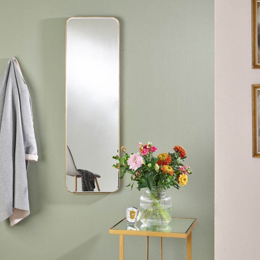 Faso Bronze Hall Mirror Mirrors Deknudt Mirrors 
