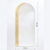 Gallery Mirror | Classic Arch Design Mirror Deknudt Mirrors 