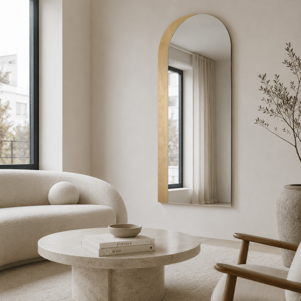 Gallery Mirror | Classic Arch Design Mirror Deknudt Mirrors 