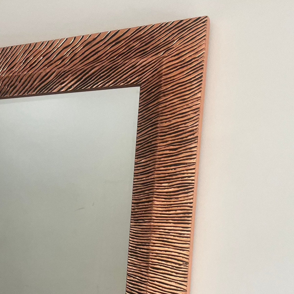 Groove Copper Mirror Mirror Deknudt Mirrors 
