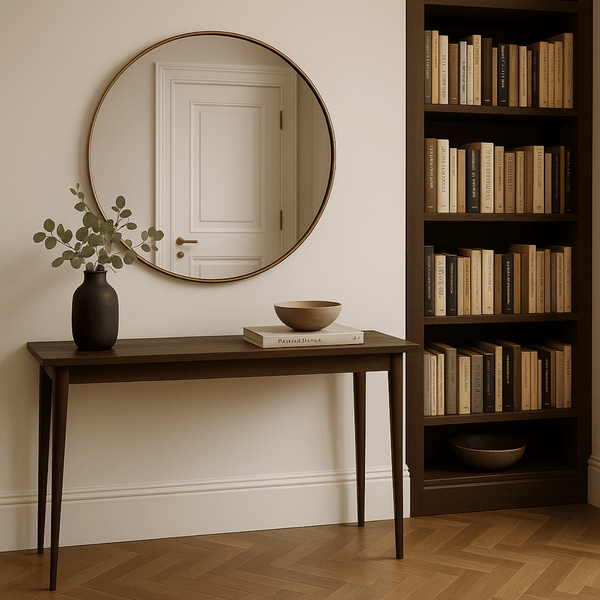 Hoop Bronze Mirror Mirrors Deknudt Mirrors Large 