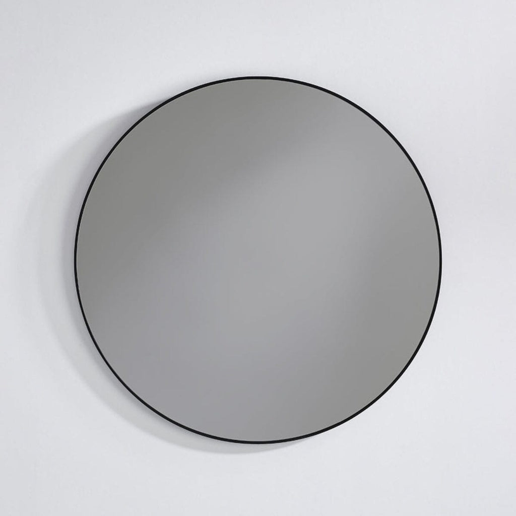 Hoop Dark Tint Black Mirror | 105cm Classic Round Mirror Deknudt Mirrors 