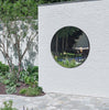 Hoop Outdoor Black Clear Mirror | 105cm Sun, Rain & Wind Proof Mirror Mirror Deknudt Mirrors 