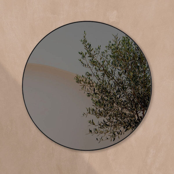 Hoop Outdoor Black Mirror Mirror Deknudt Mirrors 