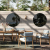 Hoop Outdoor Black Mirror Mirror Deknudt Mirrors 