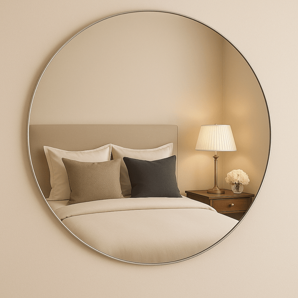 Hoop White Mirror Mirrors Deknudt Mirrors Medium 