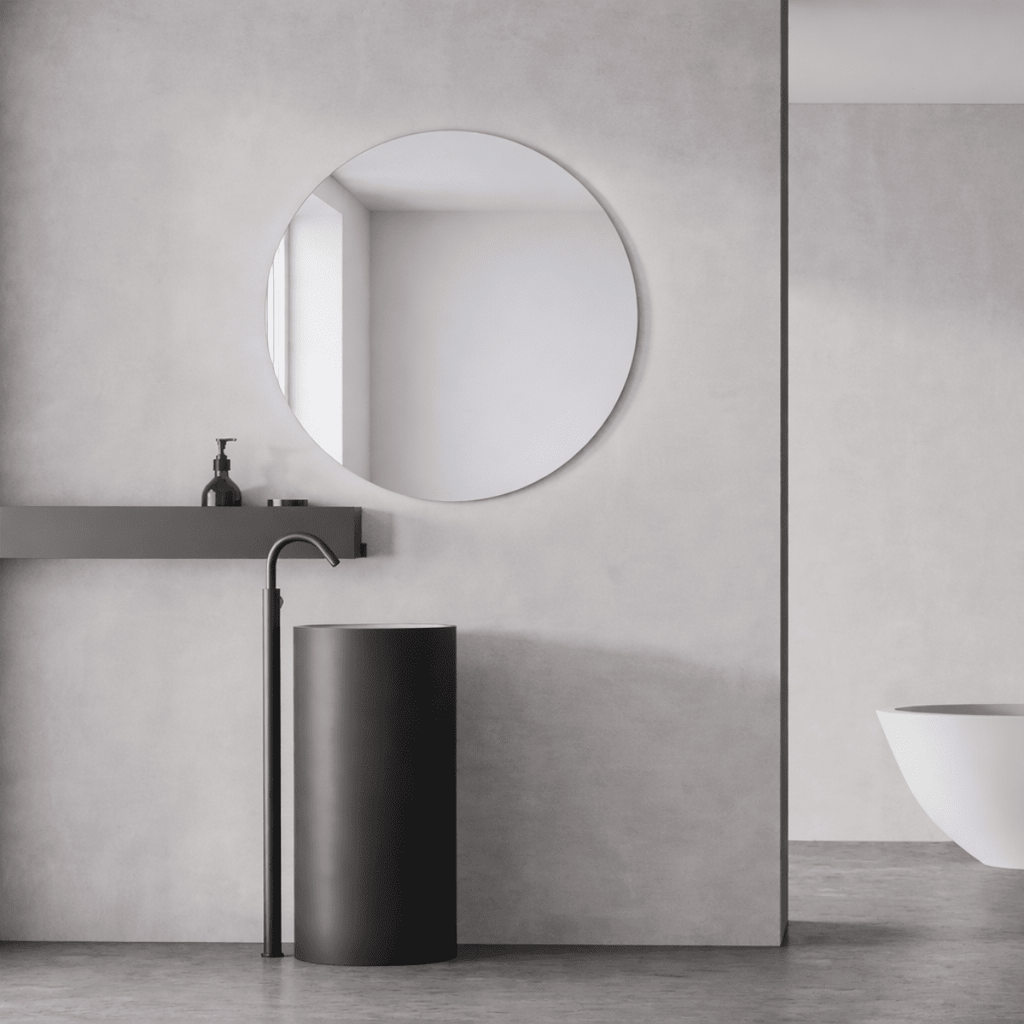 Hoop White Mirror | Timeless Belgian Design Mirrors Deknudt Mirrors 