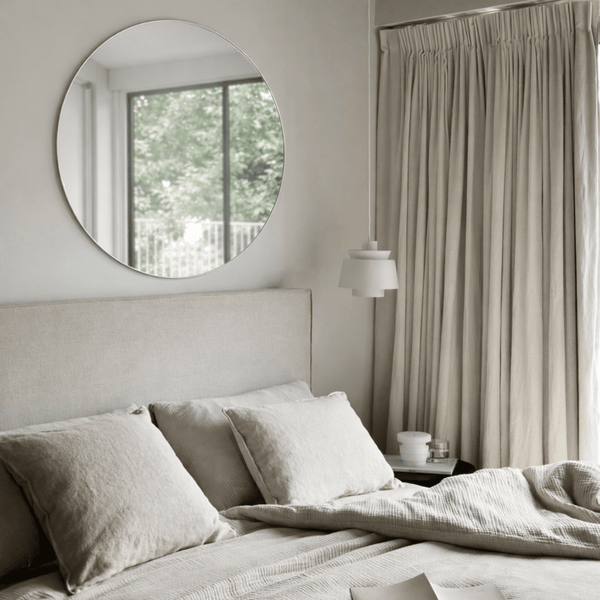 Hoop White Mirror | Timeless Belgian Design Mirrors Deknudt Mirrors 