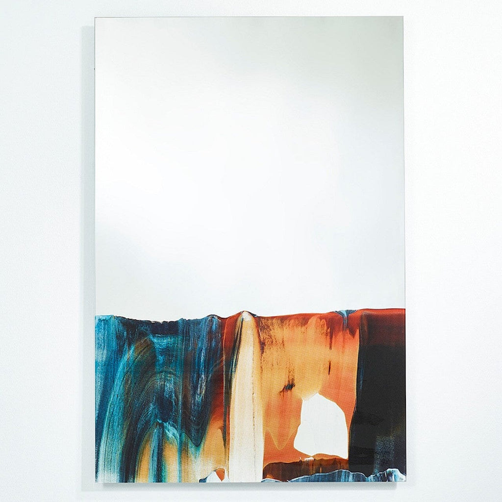 Lava Mirror | 120cm Painting Reflection Mirror Deknudt Mirrors 