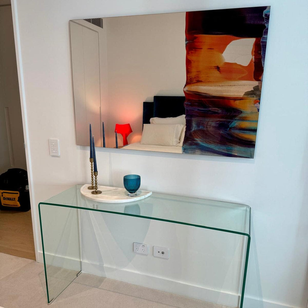 Lava Mirror | 120cm Painting Reflection Mirror Deknudt Mirrors 