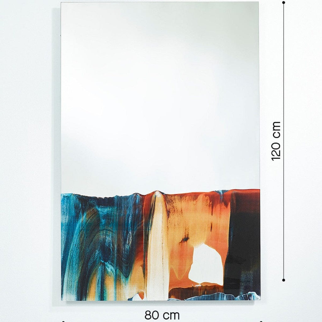 Lava Mirror | 120cm Painting Reflection Mirror Deknudt Mirrors 