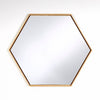 Lina Black/Oak Hex Mirror 3 Piece Bundle Mirror Deknudt Mirrors 