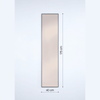 Lucka Bronze Black Hall Mirror | 175cm Warm Bronze Finish Mirror Deknudt Mirrors 