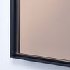Lucka Bronze Black Mirror | Warm Bronze Reflection Mirror Deknudt Mirrors 