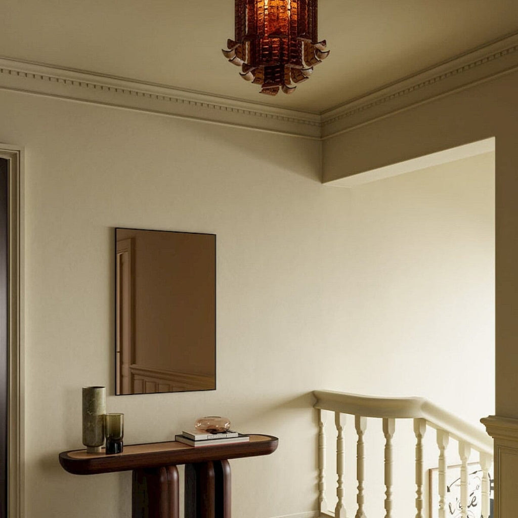 Lucka Bronze Black Rectangle Mirror | 120cm Elegant Bronze Finish Mirror Deknudt Mirrors 