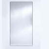 Lucka Clear Black Mirror | Satin Aluminium Frame Mirror Deknudt Mirrors 
