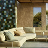 Lucka Dark Outdoor Mirror | Clear Weatherproof Mirror Deknudt Mirrors 