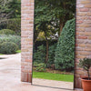 Lucka Dark Outdoor Mirror | Clear Weatherproof Mirror Deknudt Mirrors 