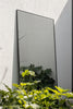 Lucka Dark Outdoor Mirror | Clear Weatherproof Mirror Deknudt Mirrors XL 