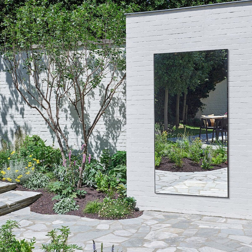 Lucka Dark Outdoor Mirror | Clear Weatherproof Mirror Deknudt Mirrors XXL 