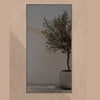 Lucka Dark Outdoor Mirror | Dark Tint Weatherproof Mirror Deknudt Mirrors 