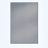 Lucka Dark Tint Black Rectangle Mirror | 120cm Classic shape Mirror Deknudt Mirrors 