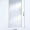 Lucka Gold Mirror | XL Mirror 175cm Mirror Deknudt Mirrors 