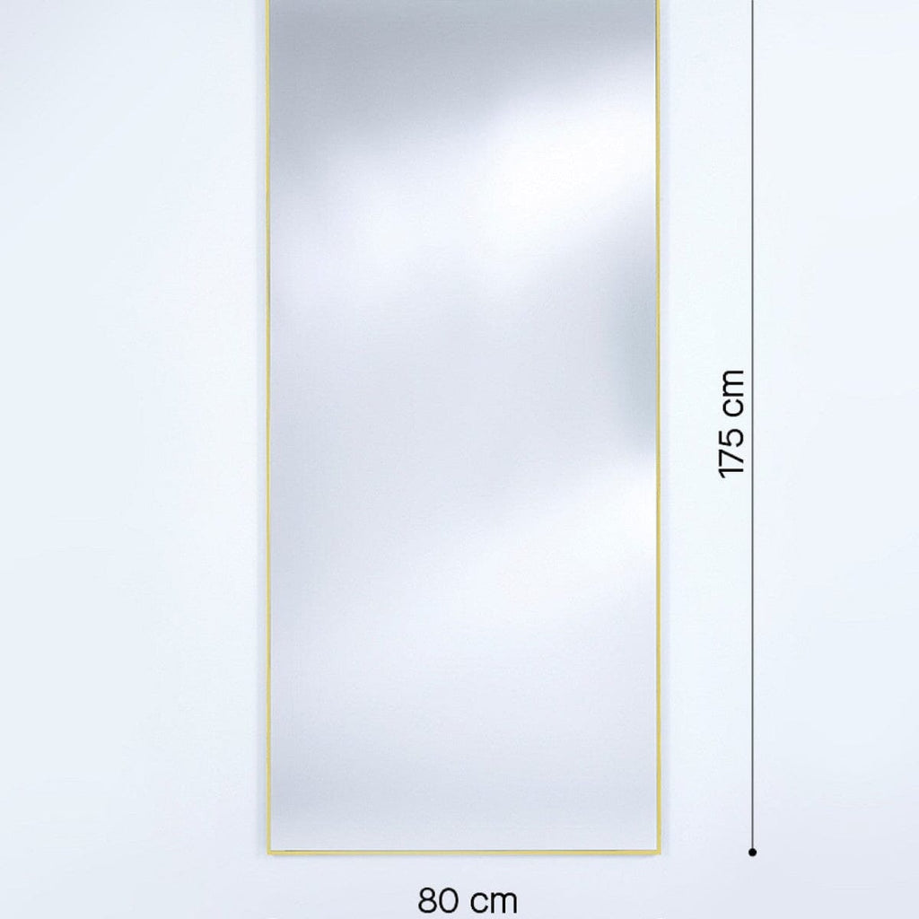 Lucka Gold Mirror | XL Mirror 175cm Mirror Deknudt Mirrors 