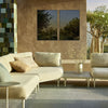 Lucka Outdoor Black Rect Mirror Mirror Deknudt Mirrors 